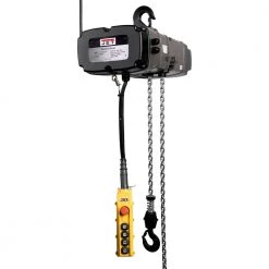 JET 140237 230V 11 Amp TS Series 2 Speed 1 Ton 15 Ft. Lift 3-Phase Electric Chain Hoist