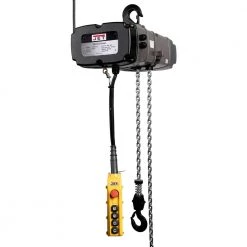 JET 140239 230V 16.8 Amp TS Series 2 Sped 2 Ton 10 Ft. Lift Corded Electric Chain Hoist