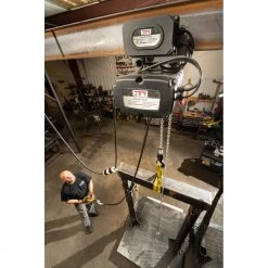 JET 144013 460V 16.8 Amp TS Series 2 Speed 5 Ton 10 Ft. Lift 3-Phase Electric Chain Hoist 9 JET 144013 460V 16.8 Amp TS Series 2 Speed 5 Ton 10 Ft. Lift 3-Phase Electric Chain Hoist -Outlet JET Store jetn144013 d