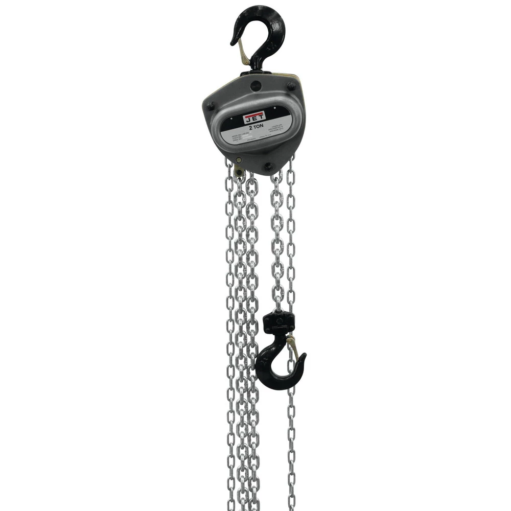 JET L100-200WO-20 2 Ton Capacity Hoist With 20 Ft. Lift And Overload Protection 1 JET L100-200WO-20 2 Ton Capacity Hoist With 20 Ft. Lift And Overload Protection
