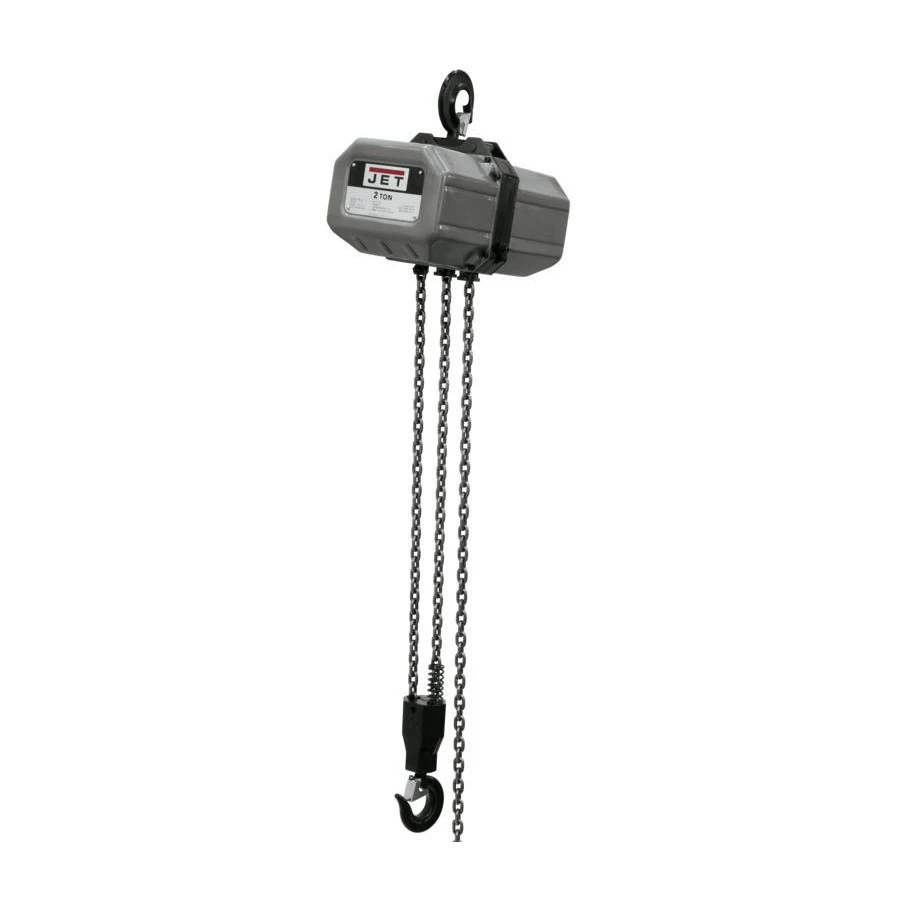 JET 2SS-3C-10 460V SSC Series 12 Speed 2 Ton 10 Ft. Lift 3-Phase Electric Chain Hoist 1 JET 2SS-3C-10 460V SSC Series 12 Speed 2 Ton 10 Ft. Lift 3-Phase Electric Chain Hoist