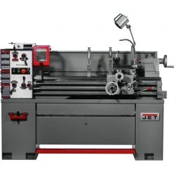 JET 311450 EVS-1440 14 X 40 In. 230/460V 3 HP 3-Phase Variable Speed Lathe With Newall DP700 DRO And Taper Attachment