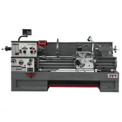 JET GH-1660ZX Lathe With 2-Axis ACU-RITE 200S And Collet Closer Installed