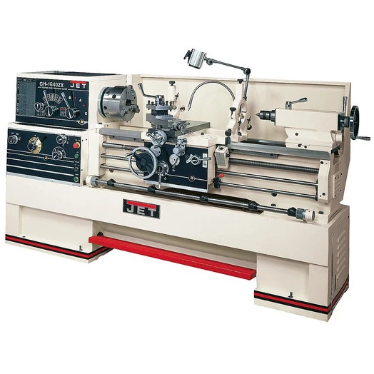 JET GH-1660ZX Lathe With 2-Axis ACU-RITE 200STaper Attachment And Collet Closer Installed 1 JET GH-1660ZX Lathe With 2-Axis ACU-RITE 200STaper Attachment And Collet Closer Installed