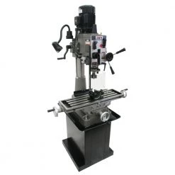 JET 351145 JMD-40GH Geared Head Mill Drill With Newall DP500 2-Axis DRO And X-Powerfeed