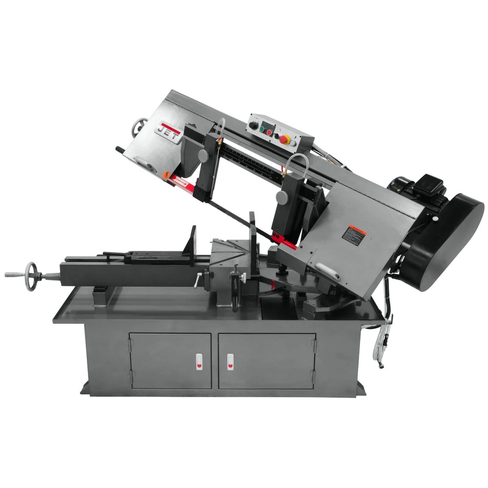 JET MBS-1018-3 230V 10 In. X 18 In. Horizontal Dual Mitering Bandsaw 1 JET MBS-1018-3 230V 10 In. X 18 In. Horizontal Dual Mitering Bandsaw