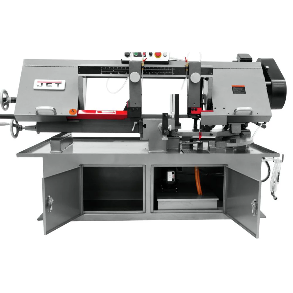 JET MBS-1018-3 230V 10 In. X 18 In. Horizontal Dual Mitering Bandsaw 2 JET MBS-1018-3 230V 10 In. X 18 In. Horizontal Dual Mitering Bandsaw - Image 2