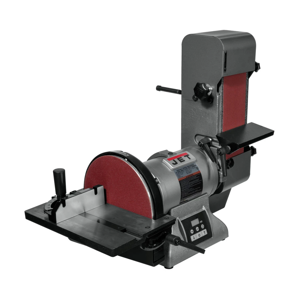 JET 577634 115V 11 Amp Variable Speed Industrial 4 In. X 36 In. Sanding Belt/ 9 In. Corded Disc Grinder 3 JET 577634 115V 11 Amp Variable Speed Industrial 4 In. X 36 In. Sanding Belt/ 9 In. Corded Disc Grinder - Image 3