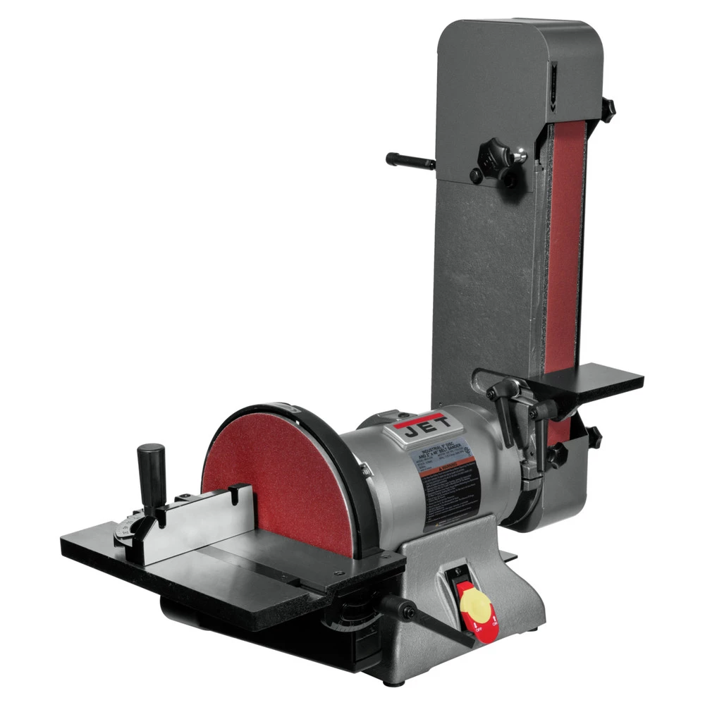 JET 578842 115V 11 Amp Combination Industrial 2 In. X 48 In./9 In. Corded Sanding Belt/Disc Grinder 3 JET 578842 115V 11 Amp Combination Industrial 2 In. X 48 In./9 In. Corded Sanding Belt/Disc Grinder - Image 3