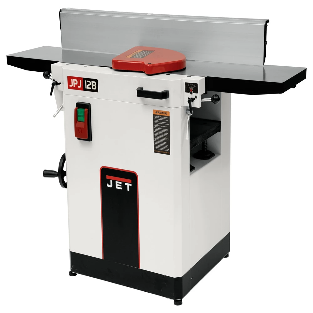 JET 715100 230V 15 Amp 3 HP JPJ-128 12 In. Corded Straight Knife Planer / Jointer 1 JET 715100 230V 15 Amp 3 HP JPJ-128 12 In. Corded Straight Knife Planer / Jointer