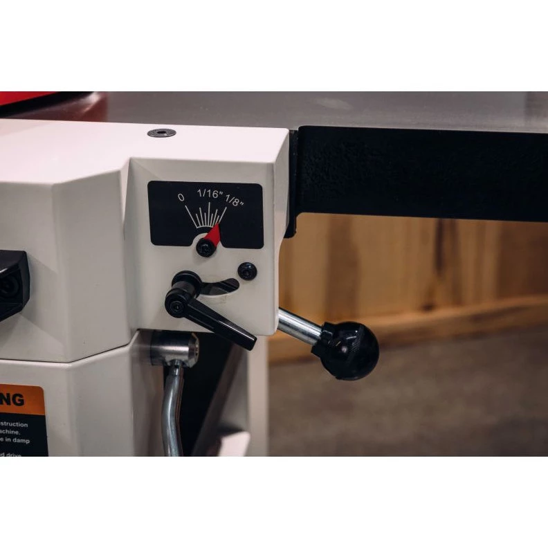 JET 715100 230V 15 Amp 3 HP JPJ-128 12 In. Corded Straight Knife Planer / Jointer 6 JET 715100 230V 15 Amp 3 HP JPJ-128 12 In. Corded Straight Knife Planer / Jointer - Image 6