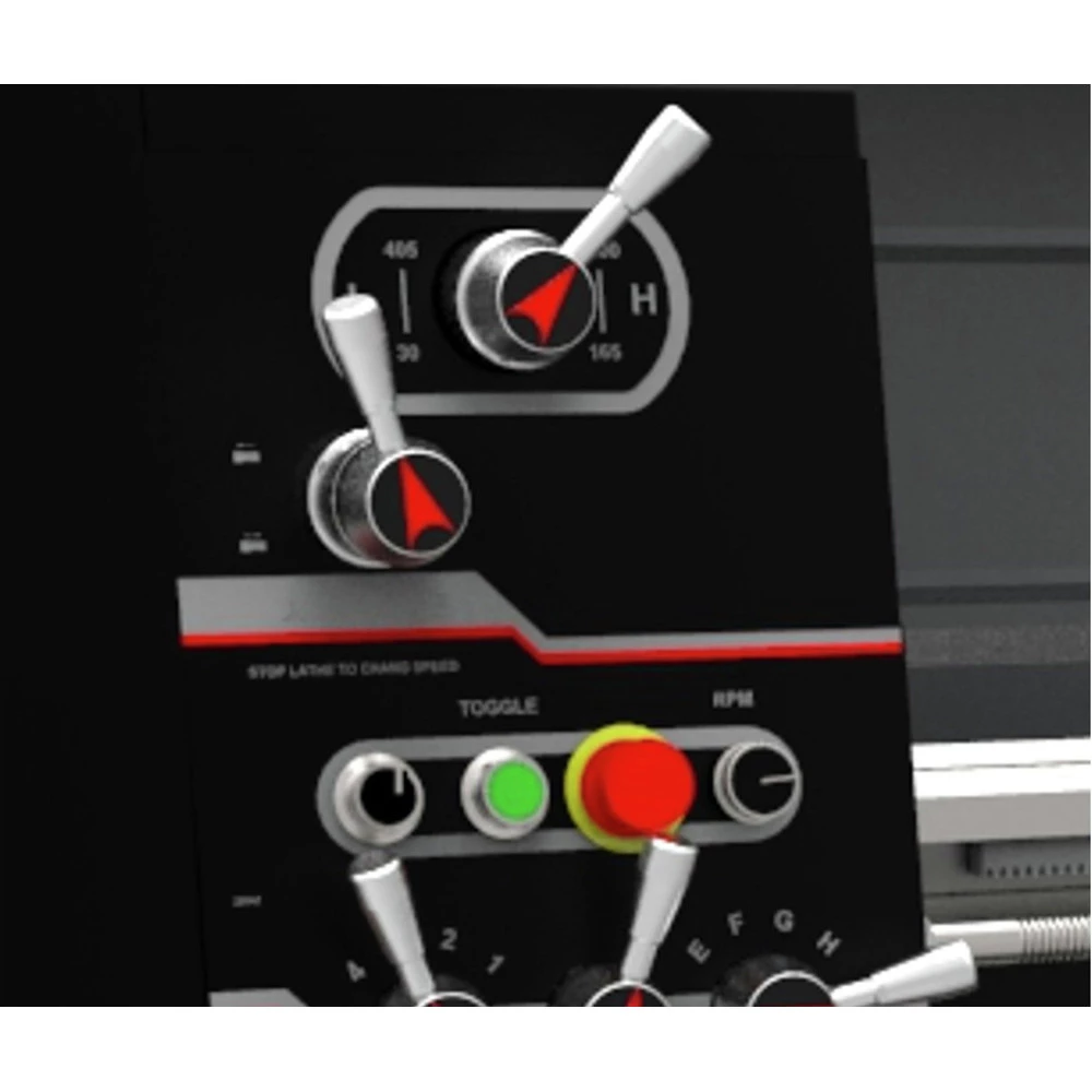 JET 892422 E-1340VS With Newall DP700 DRO, Taper Attachment And Collet Closer 3 JET 892422 E-1340VS With Newall DP700 DRO, Taper Attachment And Collet Closer - Image 3